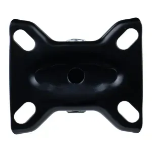 Rodízio Fixo de Poliuretano 125mm Preto Worker