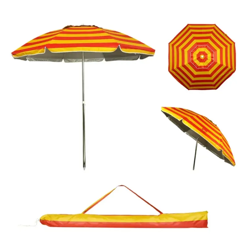 Guarda-Sol-Cores-Diversas-245m-Aluminio-Escovado-Kala