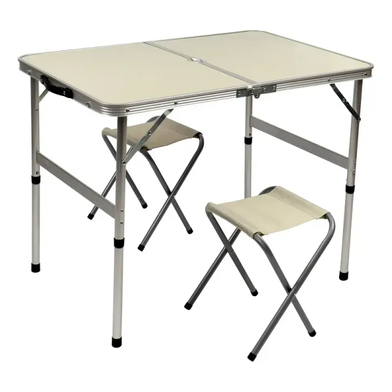 Mesa-Dobravel-Trail-2-Banquetas-Aluminio-Kala