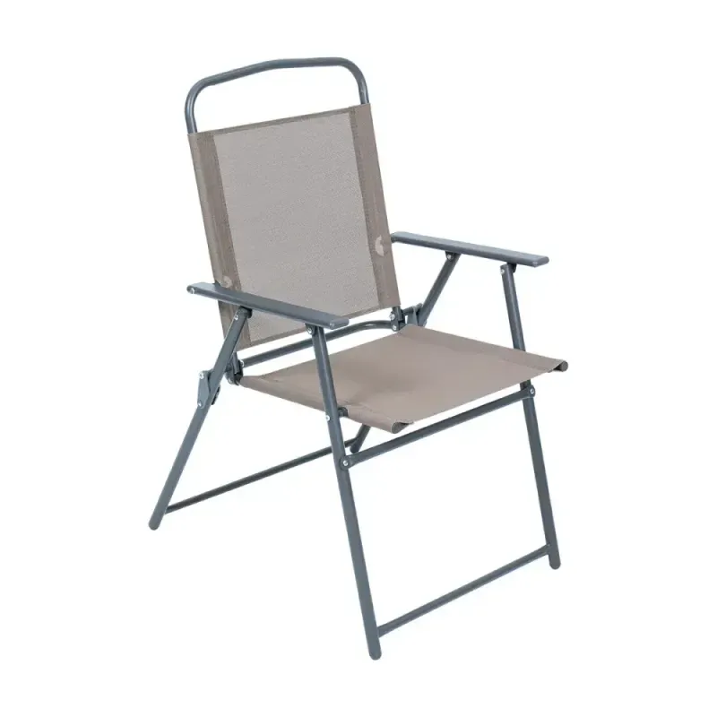 Conjunto-Marrom-para-Jardim-Mesa-Tampo-de-Vidro-Cadeiras-e-Ombrelone-Kala