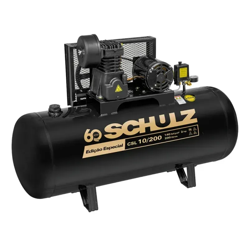 Compressor-Alternativo-de-Pistao-127V-Bravo-CSL-10BR-200-Schulz