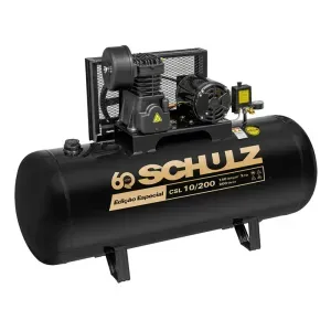 Compressor de Pistão CSL 10/200 10pcm 220V/380V Trif Schulz