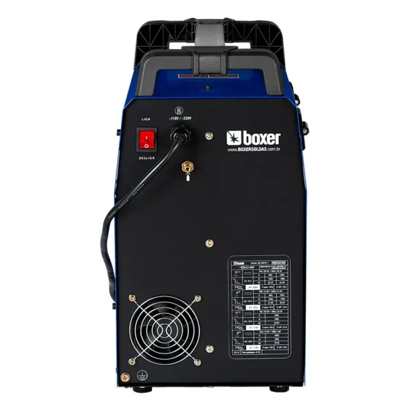 Solda-Multiprocessos-Migflex-160BV-BiVolt-Boxer-Soldas