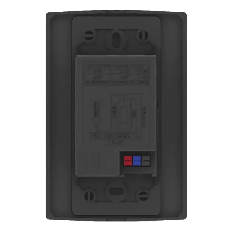 Sensor-de-Presenca-Multifuncional-Preto-de-Embutir-Qualitronix