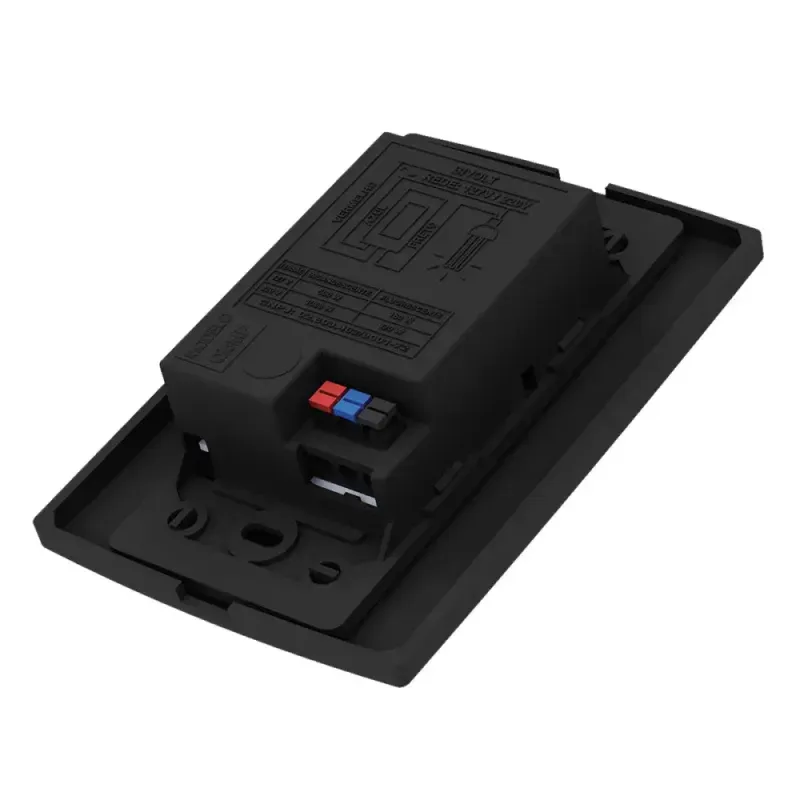 Sensor-de-Presenca-Multifuncional-Preto-de-Embutir-Qualitronix