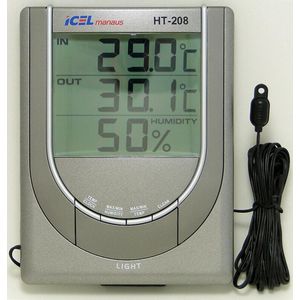 TERMO-HIGROMETRO 0 A  50G HT 208 - FORA D