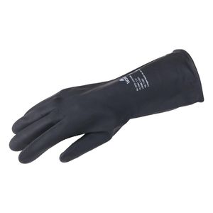 LUVA DE LATEX WK39 SEM FORRO T10 PRETA