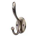 Gancho-de-Parede-Duplo-Aluminio---Cor-Latao-Antigo-Worker