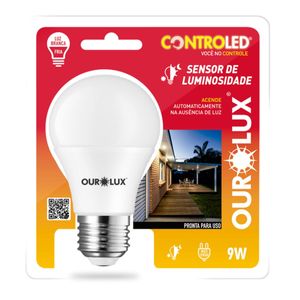 LAMP LED SENSOR ILM. 9W 6500K BIV E27