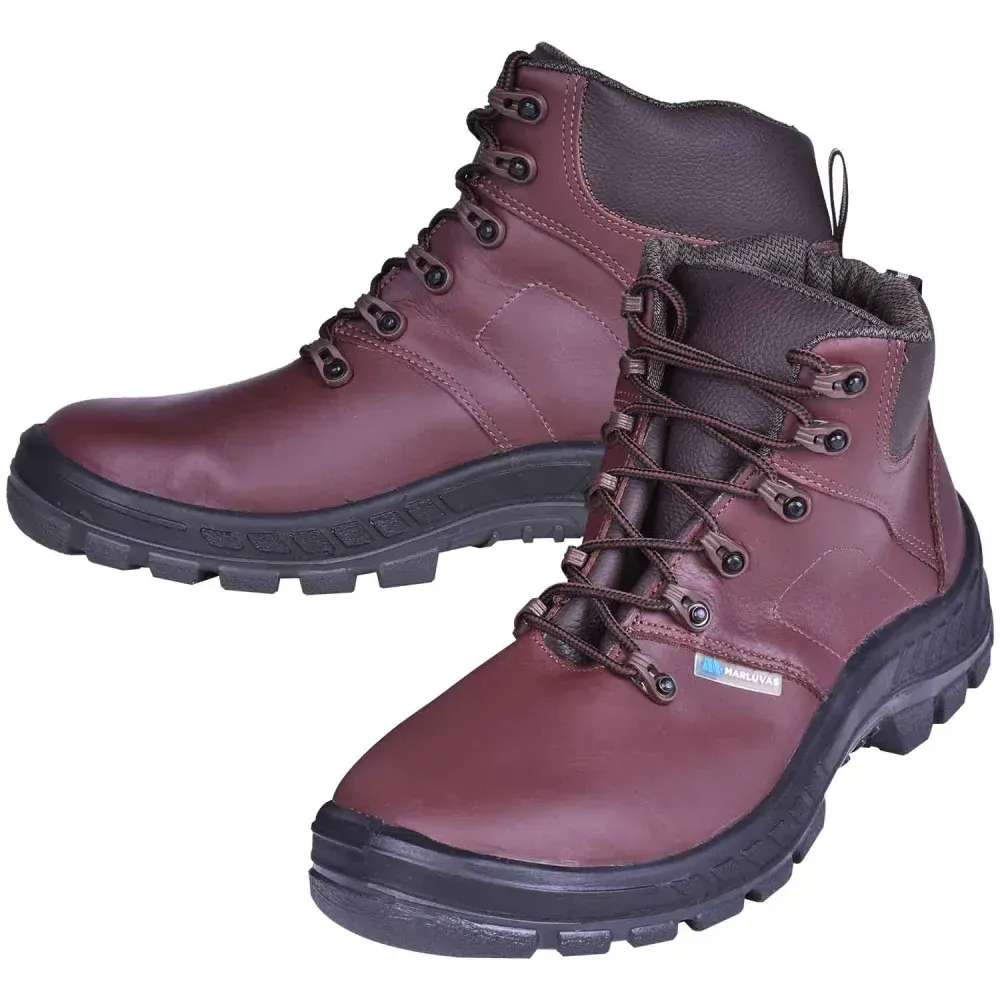 Botina Nobuck em Couro Marrom Rodock Marluvas em oferta!