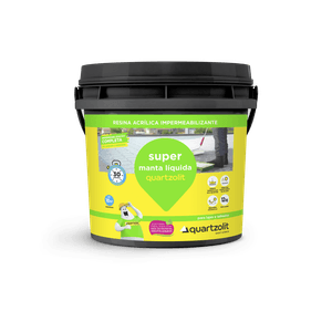 Super Manta Líquida 12Kg Branco QUARTZOLIT