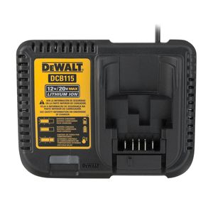 Carregador Rápido para Bateria 12V-20V DCB115 Dewalt