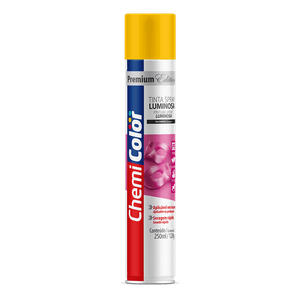 Tinta Spray Luminosa 250ml/120g Amarelo Chemicolor