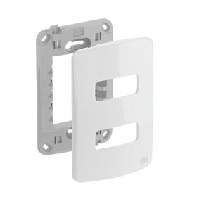Placa 4X2 + Suporte 2P BR Composé Meg