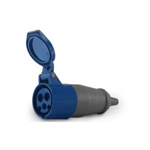 Acoplamento 3P+T 32A 200/250V Azul Soprano
