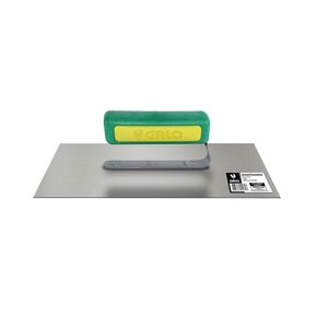 Desempenadeira Aço 12x29cm Inox Cabo Aberto Galo
