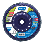 69957325066---FLAP-DISC-NORTON---AMARELO-EVOLUTION---RETIFICAVEL---GRAO-40---115-MM-X-M14---1019