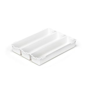 Organizador de Gavetas com 3 Gavetas Branco Arthi