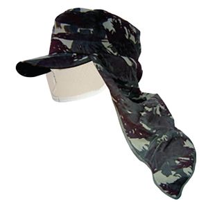 Boné Árabe em Brim com Tela Camuflado Worker