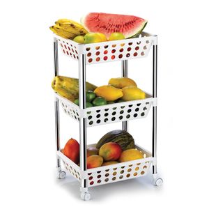 FRUTEIRA TRIPLA COM RODAS BR CR